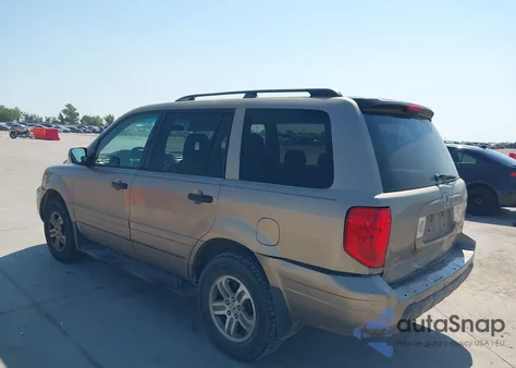 2004 Honda Pilot Exl from USA, damaged, VIN 2HKYF18524H574034